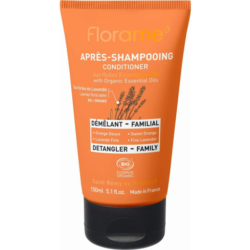 Florame Family Detangler Conditioner Smooths the hair with a silky texture